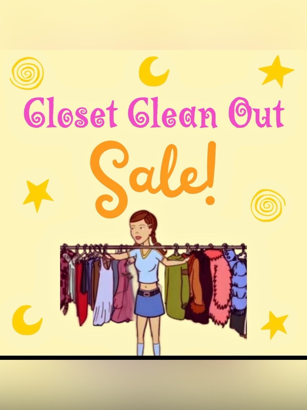 CLOSET SALE- OFFERS ACCEPTED